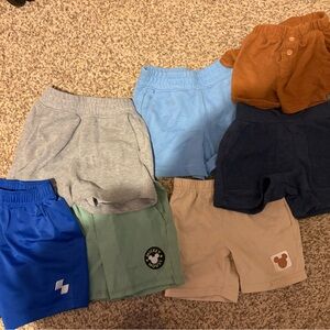 Toddler Boy Assorted Color Shorts Set